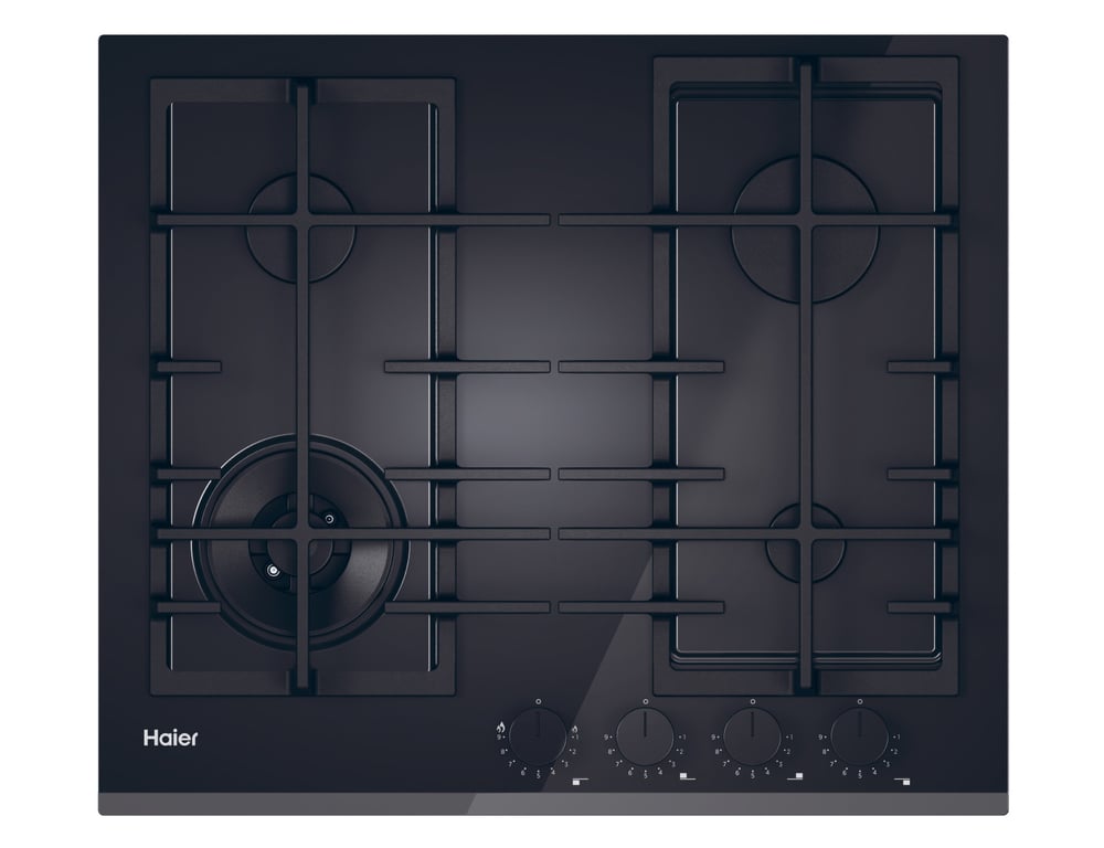 Table de Cuisson à Gaz Haier Série I Move 4 4 Zones HAVG6BF4TBPB - vue 2