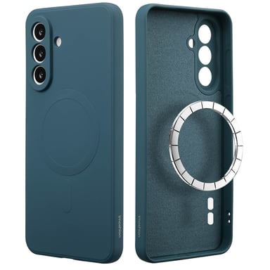 imoshion Coque Couleur avec MagSafe pour Samsung Galaxy A56 - Bleu foncé