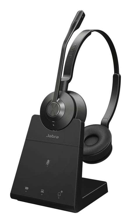 Micro-Casque Jabra Engage 45 SE – Sans Fil DECT Stéréo Sur-Oreille - vue 4