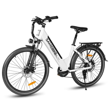 Bicicleta eléctrica SAMEBIKE RS-A01 Pro-T de 26'', batería de 36 V y 15 Ah, motor de 500 W, ideal para desplazamientos diarios y conducción urbana