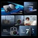 oraimo PowerDock 15W – Chargeur sans fil Qi rapide pour iPhone et Android, design compact universel