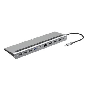 Hama 00200100 station d'accueil USB 3.2 Gen 1 (3.1 Gen 1) Type-C Anthracite