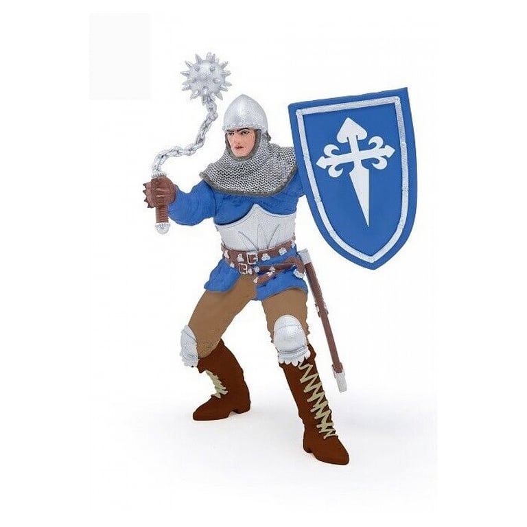 Figurine Chevalier à la Masse d'Arme Édition Spéciale en Plastique Neuf