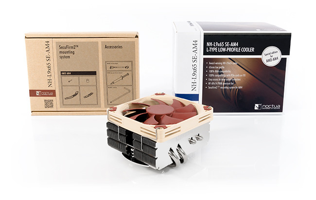 Noctua Ventirad Processeur NH L9x65 SE AM4 65 mm Compatibilité AMD AM4 - vue 4