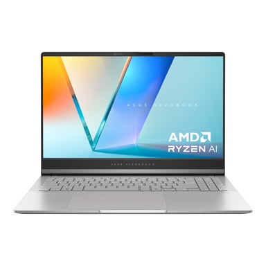 ASUS Vivobook S 15 OLED S5506WA-MA054W laptop AMD Ryzen AI 9 365 Laptop 39,6 cm (15,6'') 3K 32 GB LPDDR5x-SDRAM 1 TB SSD Wi-Fi 6E (802.11ax) Windows 11 Home Silver