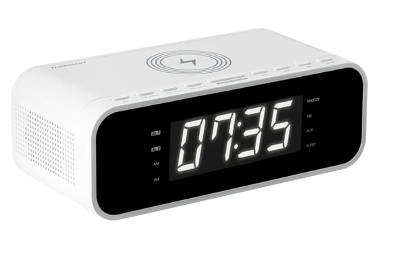 Thomson CR221I Radio portable Horloge Numérique Blanc