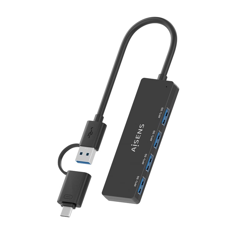 AISENS A109 0987 station d'accueil Avec fil USB 3.2 Gen 1 3.1 Gen 1 Type A + Type C Neuf - vue 3