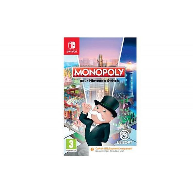 MONOPOLY Jeu Switch [CODE DE TÉLÉCHARGEMENT] - Neuf