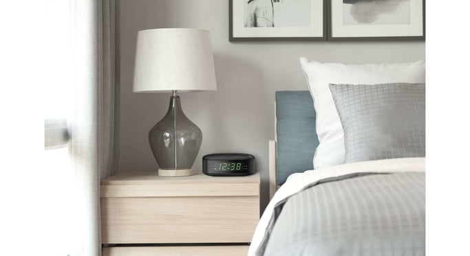 Philips TAR3205/12 radio Reloj Digital Negro