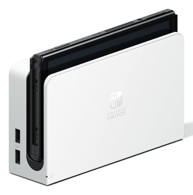 Nintendo Switch OLED (White) + Super Mario Bros. Wonder + Online Individual 12-Month videoconsola portátil 17,8 cm (7'') 64 GB Pantalla táctil Wifi Bla