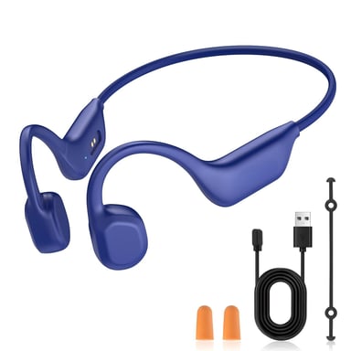 Casque conduction osseuse ROLINE Bluetooth 6.0 Open Ear sport IPX6 8h