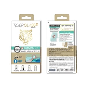 Tiger Glass Plus Vetro temperato antibatterico Xiaomi Redmi Note 9T 5G