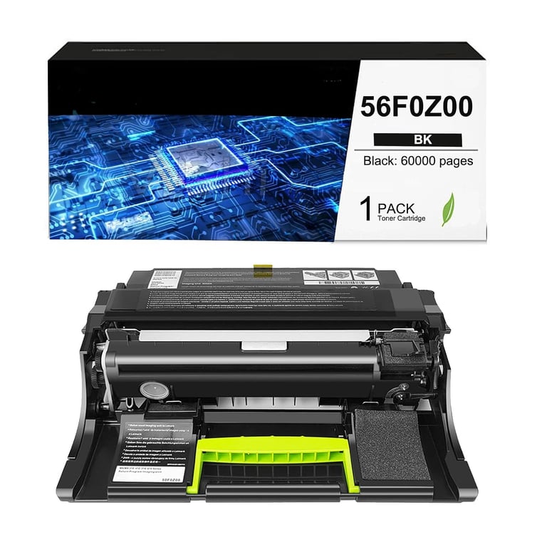 CAIDI Tambour Compatible 56F0Z00 56F0ZA0 60000 Pages Remplacement pour MS321dn MS421dn MS421dw MS521dn MS621dn MS622de MX321adn MX321adw MX421ade MX521de MX522adhe MX622ade Neuf