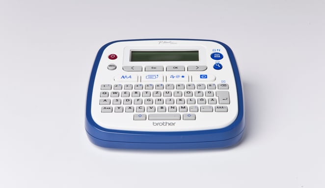 Brother P-touch D200WNVP stampante per etichette [CD] Trasferimento termico 180 x 180 DPI 20 mm/s TZe QWERTY (P-TOUCH D200BWVP TZE/3.5 - 12MM - TZE / 3.5 - 12MM)