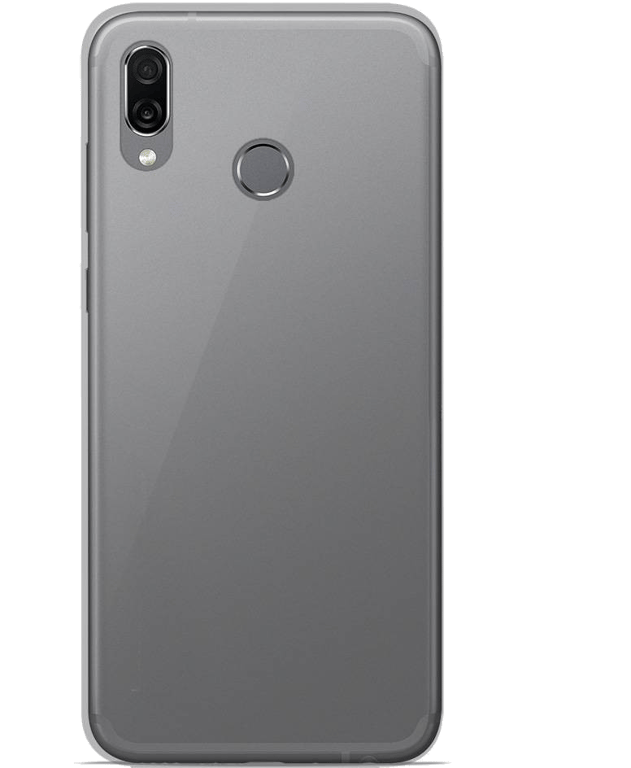 Coque silicone unie compatible Transparent Huawei Honor Play