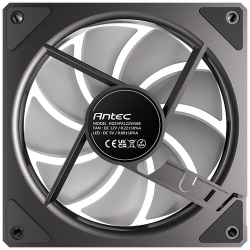 Antec 0 761345 40060 2 système de refroidissement d’ordinateur Boitier PC Ventilateur 12 cm - vue 3