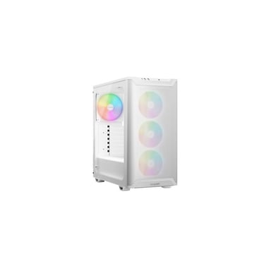 Boîtier PC Midi Tower be quiet! Pure Base 501 LX White blanc avec 4 ventilateurs RGB et panneau en verre trempé