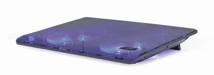 Gembird NBS-2F15-05 système de refroidissement pour ordinateurs portables 39,6 cm (15.6'') 1500 tr/min Noir