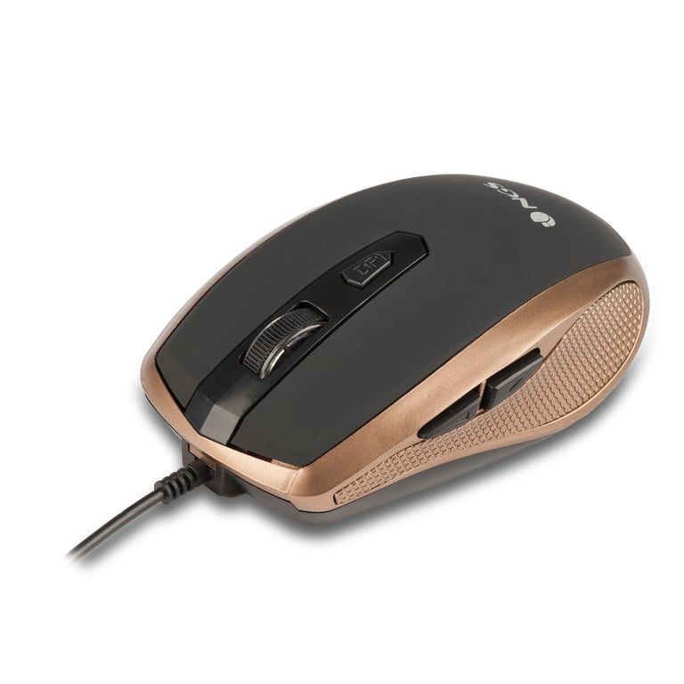 Souris NGS Tick Gold – USB Type-A Optique 1600 DPI Droitier, 6 Boutons - vue 3