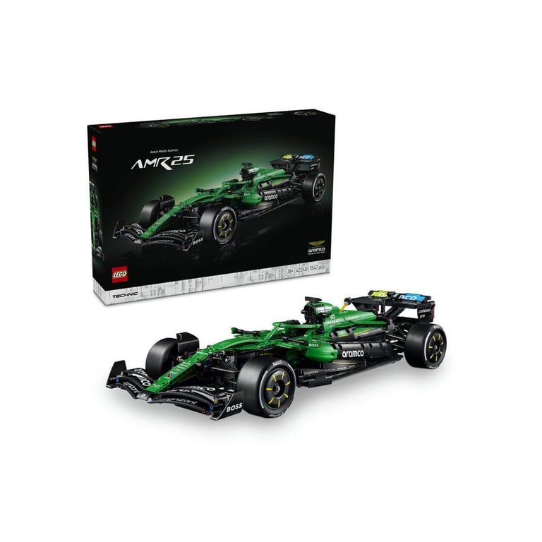 Voiture Aston Martin Aramco AMR25 F1 - vue 1