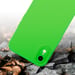 Coque pour Apple iPhone XR en FLUID VERT Housse de protection Étui en silicone TPU flexible