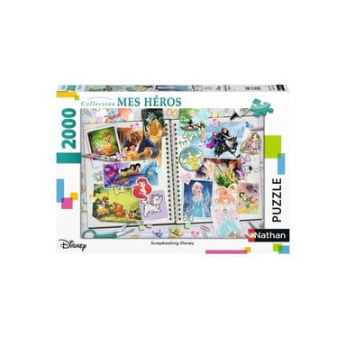 Puzzle N 2000 p - Scrapbooking Disney