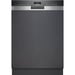 Lave-vaisselle encastrable Siemens iQ500 SN55ZS07CE 14 couverts 40 dB 60 cm Inox noir