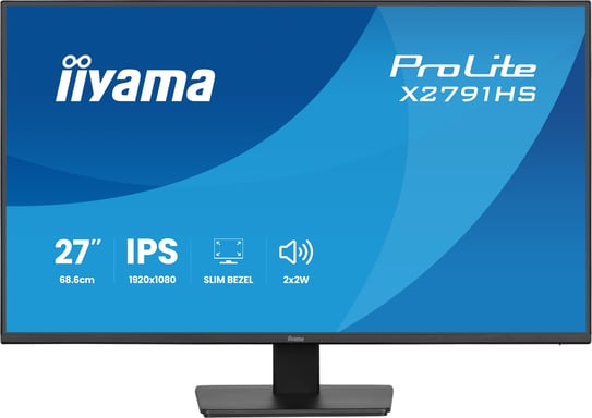 iiyama ProLite X2791HS-B1 écran plat de PC 68,6 cm (27'') 1920 x 1080 pixels Full HD LED Noir