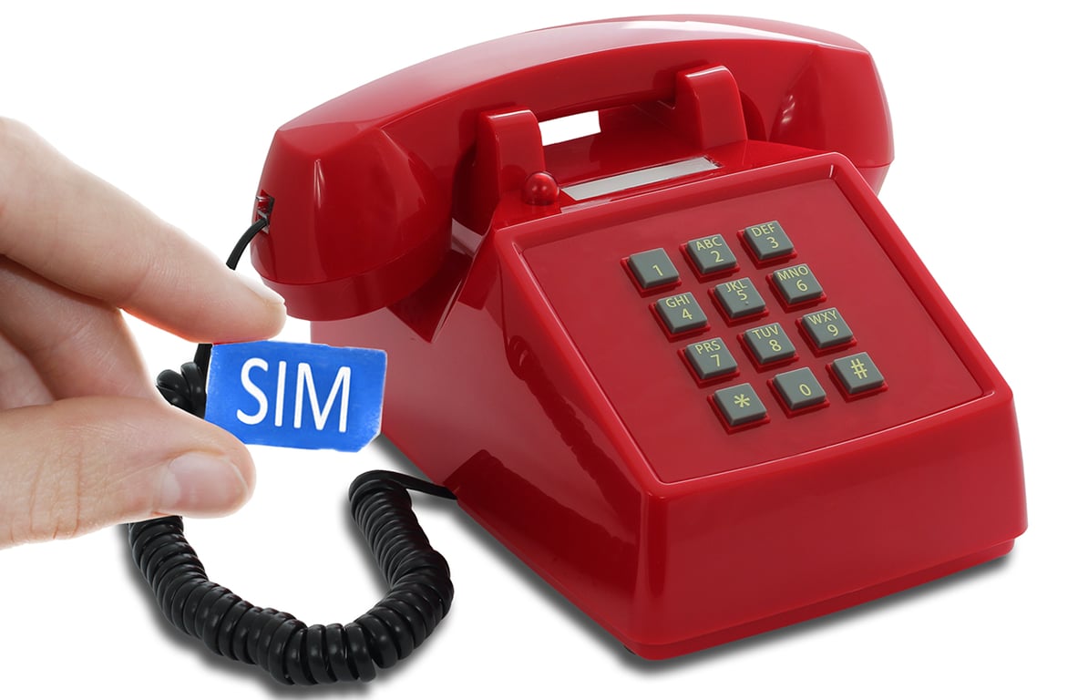 OPIS PUSHMEFON MOBILE: téléphone GSM (2G) de bureau avec clavier classique  - Opis Technology