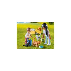 Playmobil 71309 Familia De Gatos