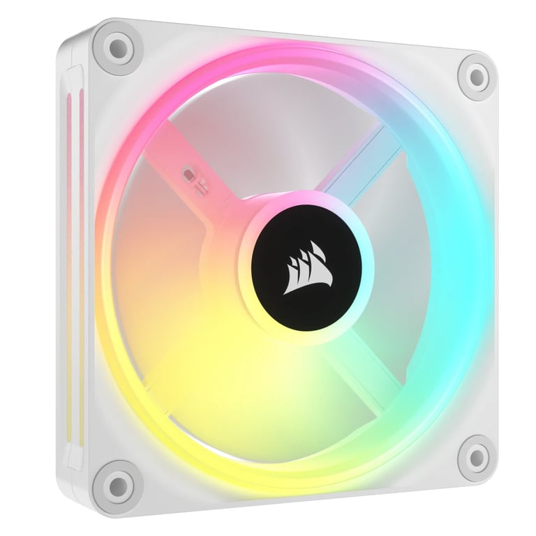 Ventilation PC CORSAIR QX RGB Series iCUE LINK QX120 RGB 120mm Starter Kit - vue 2