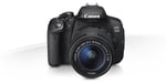 Canon EOS 700D + 18 - 55mm Kit d'appareil-photo SLR 18 MP CMOS 5184 x 3456 pixels Noir