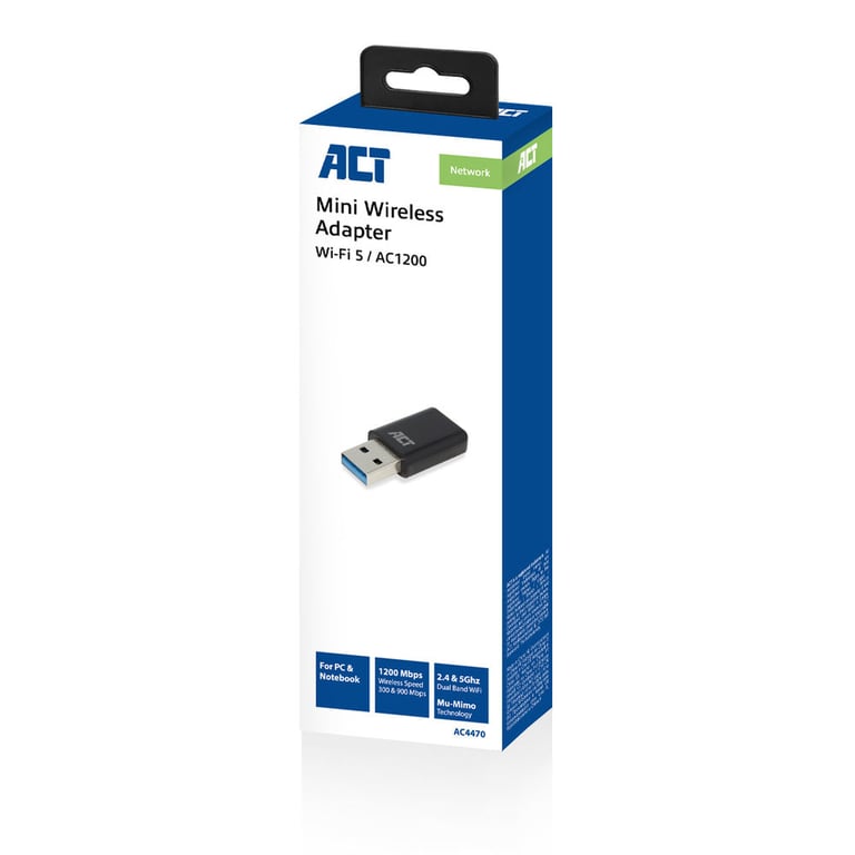 ACT AC4470 carte réseau WLAN 900 Mbit/ Neuf - vue 3