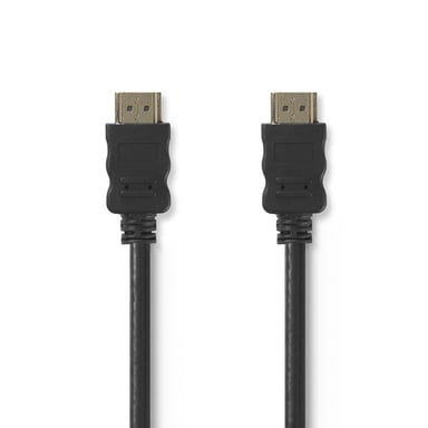 NEDIS Cable HDMI? de alta velocidad con Ethernet - Conector HDMI? - 15 m - Negro