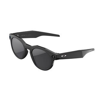 Meta HSTN - Lunettes connectées IA Oakley, Noir (Verre Polarisé)