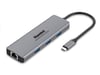 Hamlet HDKC-PD200 station d'accueil Avec fil USB 3.2 Gen 1 (3.1 Gen 1) Type-C Gris