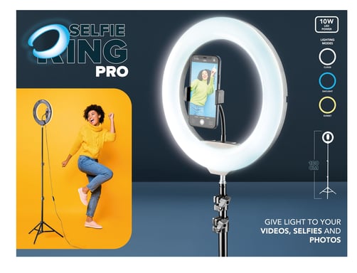 Cellularline Selfie Ring Pro - Universal