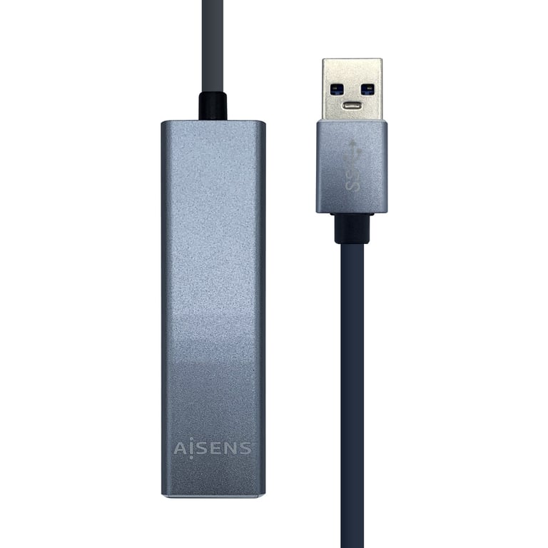 Aisens A106-0401 Hub & Concentrateur Usb 3.2 Gen 1 (3.1 Gen 1) Type-A Gris
