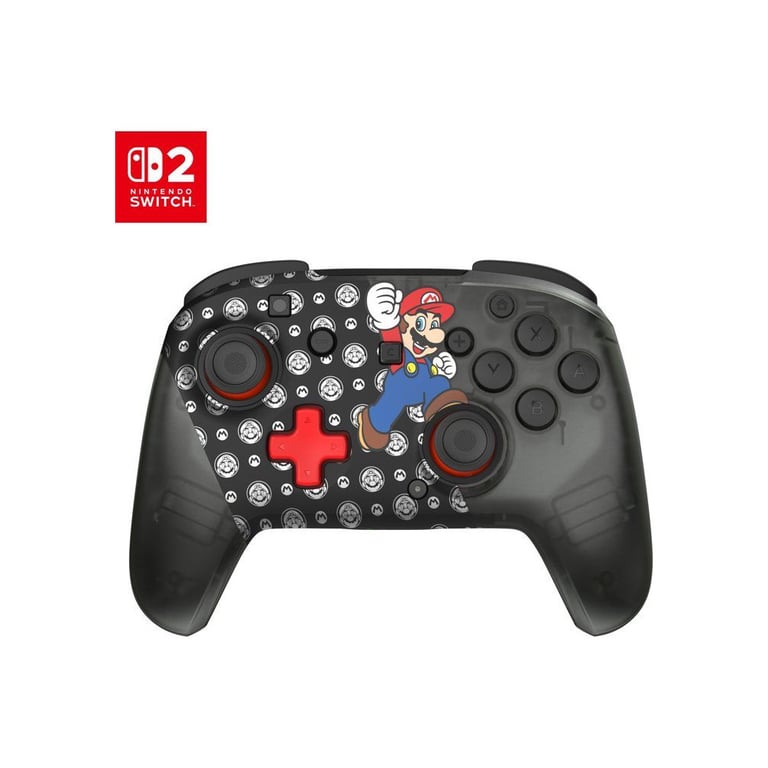 Manette sans fil Turtle Beach REMATCH Super Mario Jump pour Nintendo Switch 2 rouge - Neuf