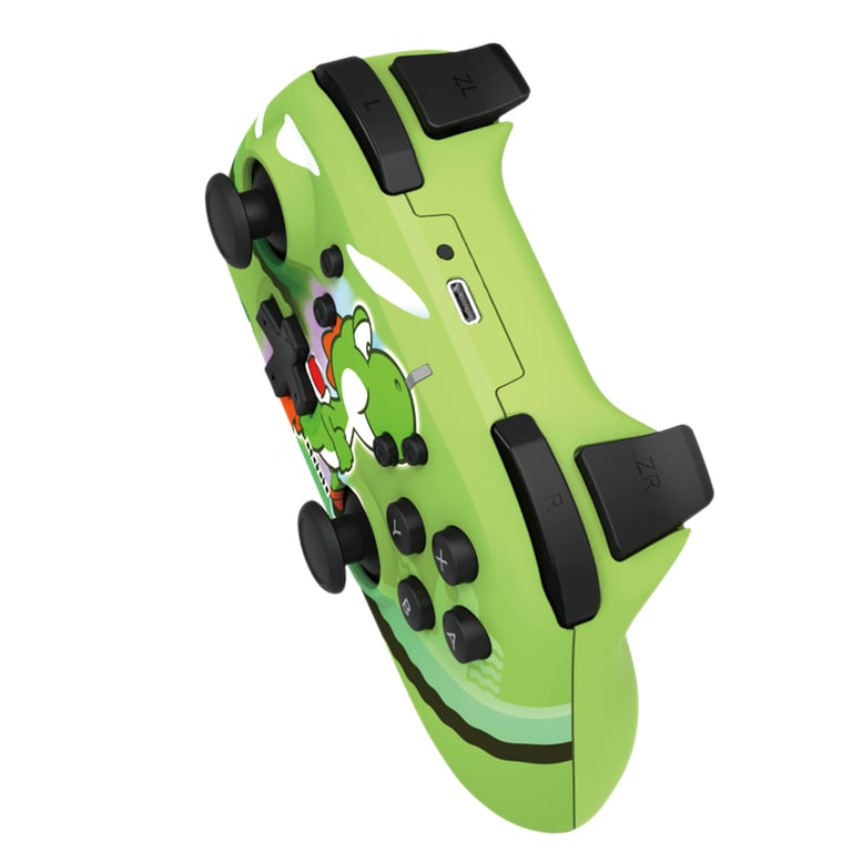 HORI HORIPAD Manette Sans Fil Yoshi Dash pour Nintendo Switch Licence Officielle Nintendo - vue 4