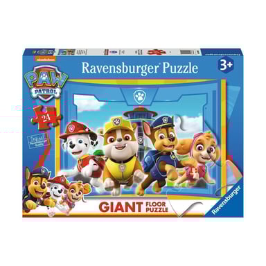 Puzzle gigante de 24 piezas Patrulla - El equipo Puppy en acción