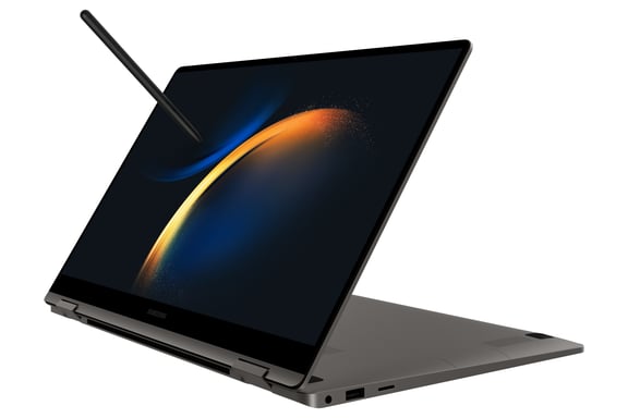 Samsung Galaxy Book3 360 NP750QFG-KB1FR portatile ibrido (2-in-1) 39,6 cm (15,6'') Touchscreen Full HD Intel® Core i7 i7-1360P 16 Go LPDDR4x-SDRAM 512 Go SSD Wi-Fi 6E (802.11ax) Windows 11 Home Graphite