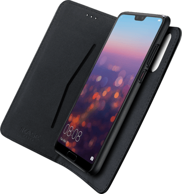 Custodia magnetica sottile 2 in 1 e guscio per Huawei P20, nero