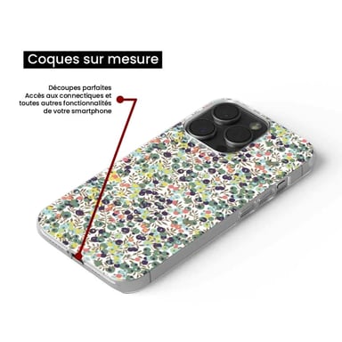 Coque en silicone - Compatible pour Google Pixel 8 Pro - design liberty wiltshire vert