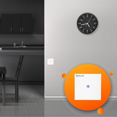 Tellur TLL331481 unité de commande centrale domestique intelligente Avec fil &sans fil Blanc
