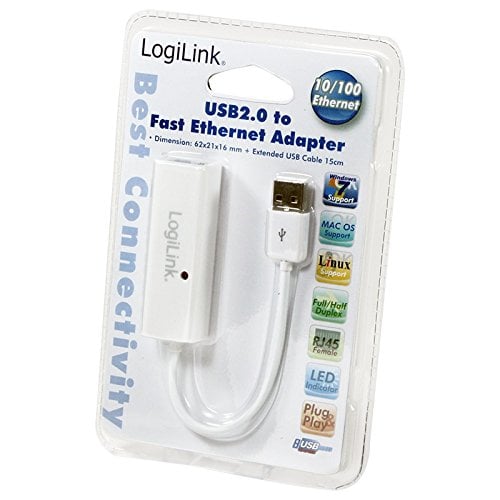 LogiLink UA0144B carte réseau Ethernet 100 Mbit/ Neuf - vue 2
