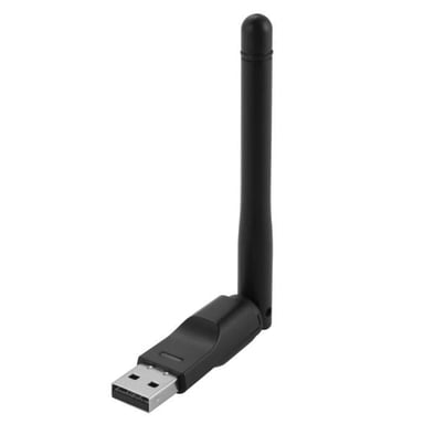 Adaptateur Wifi USB pour Mac et PC Sans Fil Amplificateur Recepteur 150Mbps (NOIR)