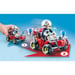 Playmobil Pompiere con quad e cespugli infuocati