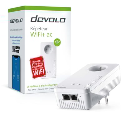 Devolo WiFi Repeater+ ac Répéteur réseau 1200 Mbit/s Blanc