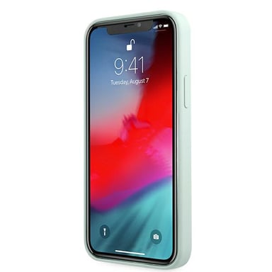 Coque pour Apple iPhone 12 Pro Max Collection Silicone Vintage en TPU Bleu